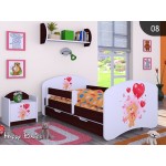 Otroška postelja Happy babies Medo z balonom 08